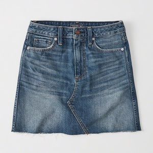 Abercrombie High Waisted Denim Skirt